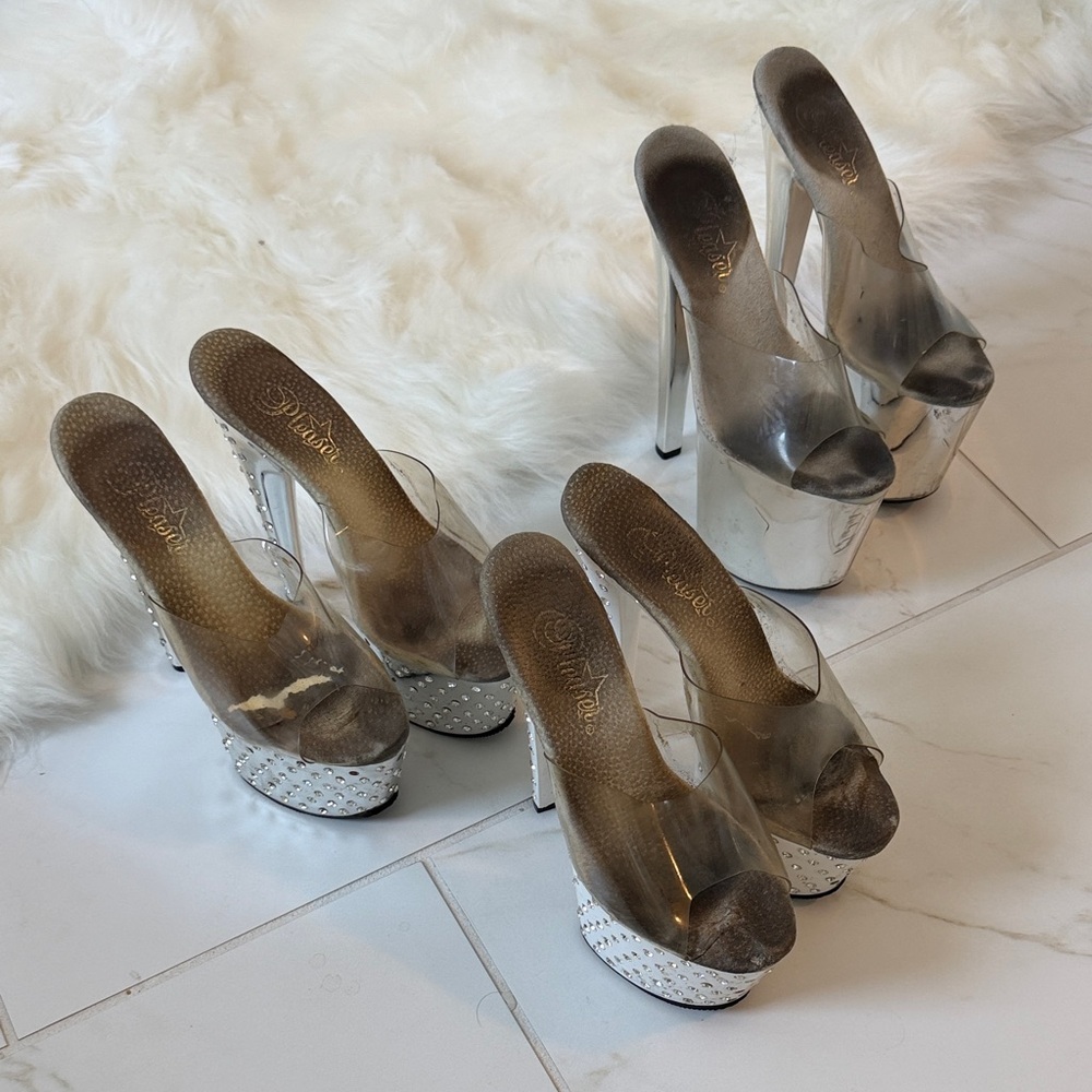 Bundle of Exotic Dancer Platform Pleasers - Picture 2 of 6